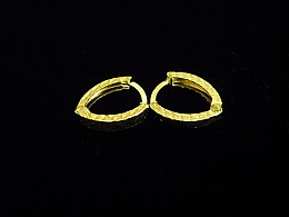 Златни обеци, 1гр. ,Бургас