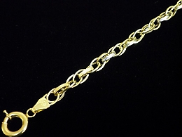 Златна синджирна гривна, 3.6гр. ,Стара Загора