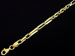 Златна синджирна гривна, 4.18гр. ,Поморие