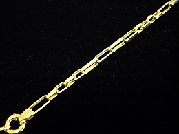 Златна синджирна гривна, 3.37гр. ,Поморие