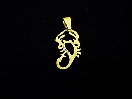 Златна висулка зодия, 1.04гр. ,Бургас