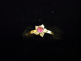 Златен дамски пръстен, 1гр. ,Сливен