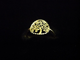 Златен дамски пръстен, 0.96гр. ,Айтос