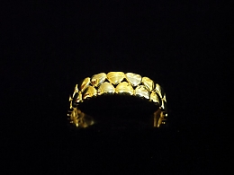 Златен дамски пръстен, 2.28гр. ,Карнобат