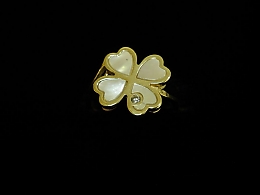 Златен дамски пръстен, 2.64гр. ,Бургас