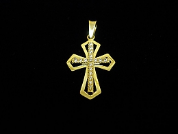 Златен кръст, 1.55гр. ,Бургас