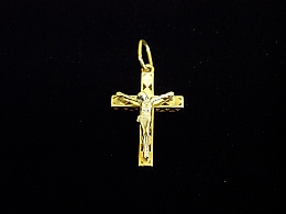 Златен кръст, 1.87гр. ,Поморие