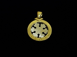 Златен медальон, 4.05гр. ,Несебър