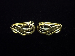 Златни обеци, 1.83гр. ,Поморие