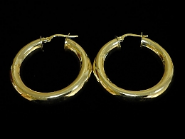 Златни обеци, 6.34гр. ,Карнобат