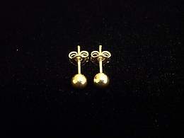 Златни обеци, 0.78гр. ,Айтос