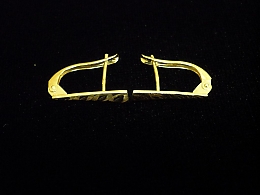 Златни обеци, 1.36гр. ,Айтос