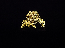 Златен дамски пръстен, 3.56гр. ,Сливен