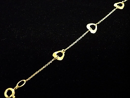 Златна синджирна гривна, 1.74гр. ,Несебър