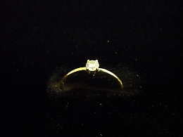 Златен дамски пръстен, 0.6гр. ,Сливен