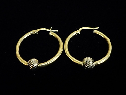 Златни обеци, 2.17гр. ,Айтос