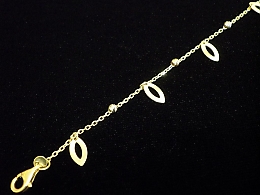 Златна синджирна гривна, 2.97гр. ,Айтос