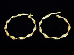 Златни обеци, 2.02гр. ,Айтос