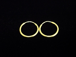 Златни обеци, 1.02гр. ,Айтос