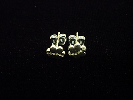 Златни обеци, 1.45гр. ,Бургас