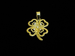 Златен медальон, 1.31гр. ,Бургас