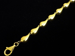 Златна синджирна гривна, 6.27гр. ,Бургас