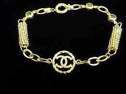 Златна синджирна гривна, 10.24гр. ,Бургас