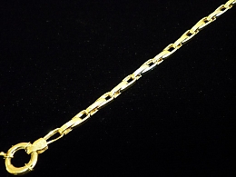 Златна синджирна гривна, 3.37гр. ,Поморие