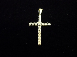 Златен кръст, 1.67гр. ,Бургас