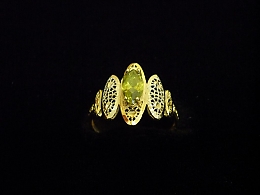 Златен дамски пръстен, 1.46гр. ,Сливен