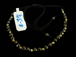 Златна синджирна гривна, 0.37гр. ,Бургас