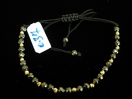 Златна синджирна гривна, 0.37гр. ,Бургас