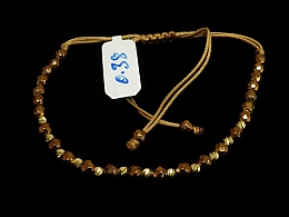 Златна синджирна гривна, 0.38гр. ,Бургас