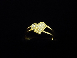 Златен дамски пръстен, 1.81гр. ,Карнобат