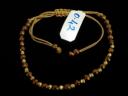 Златна синджирна гривна, 0.42гр. ,Сливен