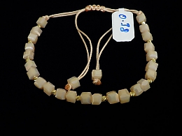 Златна синджирна гривна, 0.38гр. ,Айтос