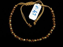 Златна синджирна гривна, 0.43гр. ,Бургас