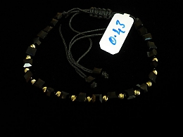 Златна синджирна гривна, 0.43гр. ,Бургас