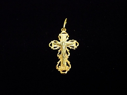 Златен кръст, 1.44гр. ,Пловдив