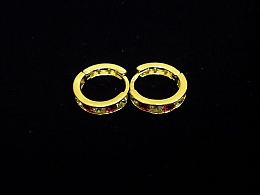 Златни детски обеци, 1.17гр. ,Айтос