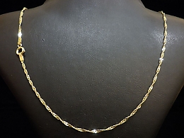 Златен синджир, 3.49гр. ,Бургас