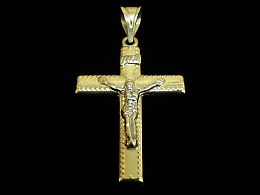 Златен кръст, 2.61гр. ,Средец