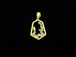 Златен медальон, 1.51гр. ,Средец