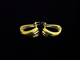 Златни обеци, 1.56гр. ,Средец