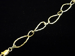 Златна синджирна гривна, 3.91гр. ,Бургас