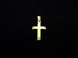 Златен кръст, 0.74гр. ,Средец