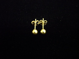 Златни обеци, 0.79гр. ,Средец