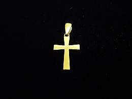 Златен кръст, 0.58гр. ,Средец