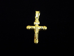 Златен кръст, 1.02гр. ,Средец
