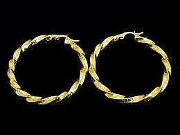 Златни обеци, 5.11гр. ,Средец